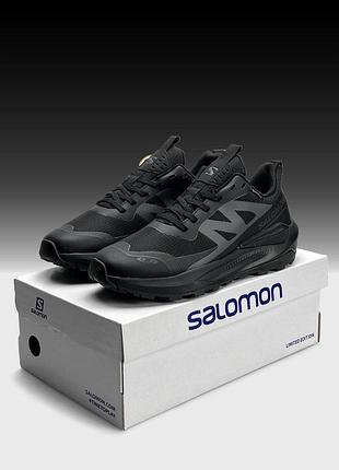 Термо кросівки salomon elixir activ gtx black