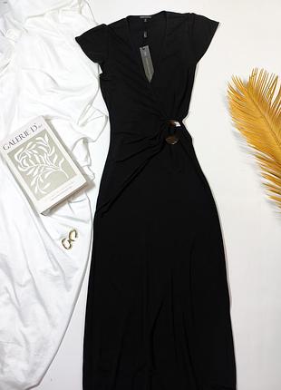 Чорна сукня з віскози 7