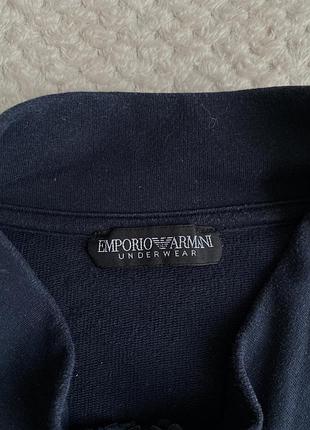 Кофта чоловіча emporio armani,синя,розмір м 4