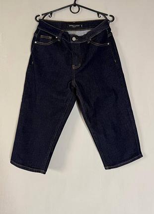 Темно-синие джинсовые капри / бриджи perfect jeans denmark (размер m, perfect capris regular - midnights)