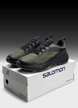 Термо кросівки salomon genesis gtx khaki black