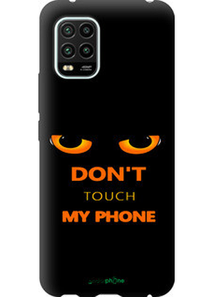 Чехол на xiaomi mi 10 lite don't touch the phone "4261b-1924-72104"