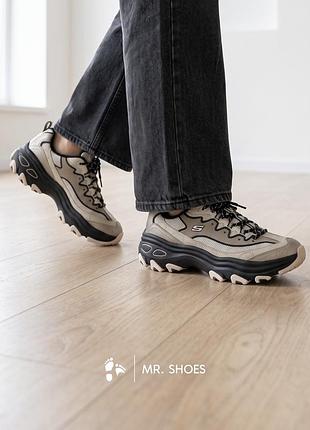 Кросівки skechers d’lite max 180399 tpbk