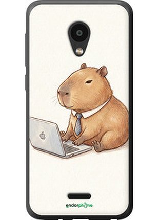Чехол на meizu c9 funny capybara ceo working "6777u-1627-72104"
