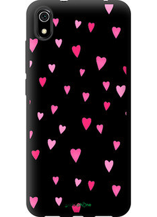 Чехол на xiaomi redmi 7a сердечки 2 "4763b-1716-72104"