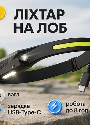 Налобный прожектор bl-w689/g28-lm+cob, налобный фонарь яркий, светодиодный фонарь на лоб co-66