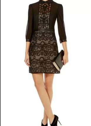 🥰стильна сукня karen millen з вишивкою
