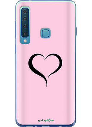 Чехол на samsung galaxy a9 (2018) сердце 1 "4730u-1503-72104"
