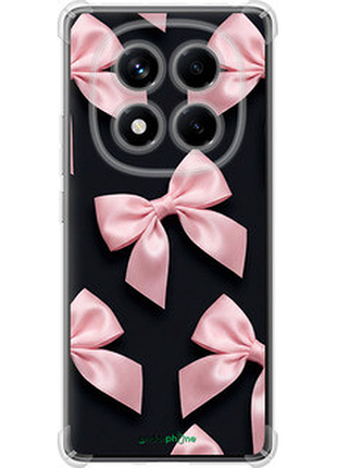 Чехол на xiaomi redmi note 14 pro 4g coquette ribbons dark coquette "6767sp-3808-72104"