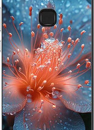 Чехол на huawei p10 lite роса на цветке "6039u-896-72104"
