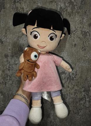 М'яка іграшка бу з ведмедиком дісней корпорація монстрів (disney store boo plush)