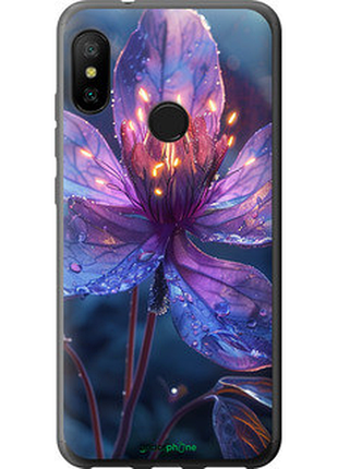 Чехол на xiaomi redmi 6 pro магический цветок "6038u-1595-72104"