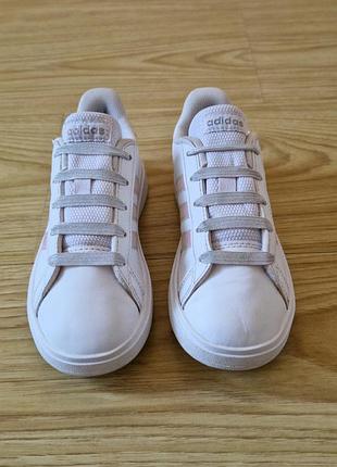 Кроссовки детские для девочки adidas grand court 2.0 k размер 30 (стелька 18см) original