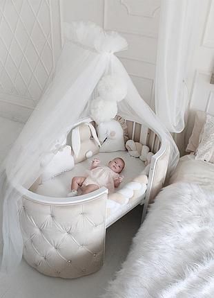 Дитяче ліжечко 9в1 ovalbed