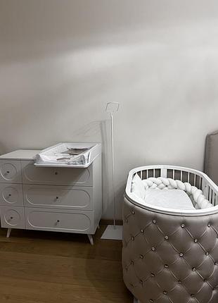 Дитяче ліжечко 9в1 ovalbed 6