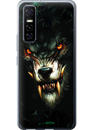 Чохол на vivo y73s диявольський вовк "833u-2159-72104"