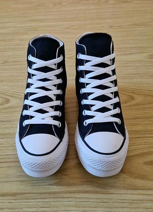 Кеди жіночі сonverse chuck taylor all star lift hi 37 розмір (стелька 23.5см) original