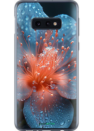 Чохол на samsung galaxy s10e роса на квітці "6039u-1646-72104"