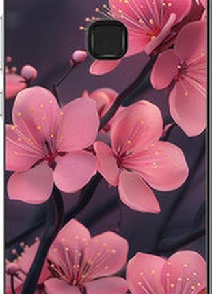 Чохол на huawei p10 lite пурпурова сакура "6075u-896-72104"