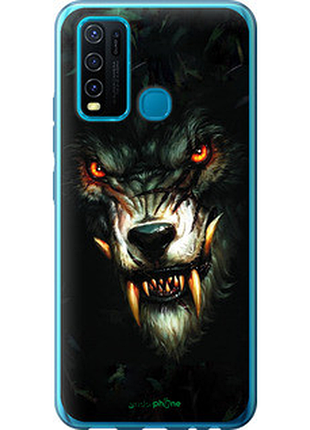 Чохол на vivo y30 диявольський вовк "833u-2154-72104"