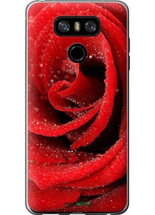 Чохол на lg g6 червона троянда "529u-836-72104"