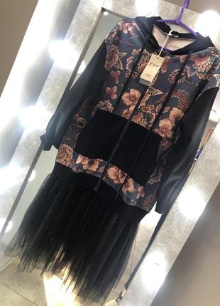 Худи с фатином