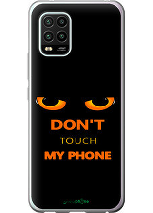 Чехол на xiaomi mi 10 lite don't touch the phone "4261u-1924-72104"