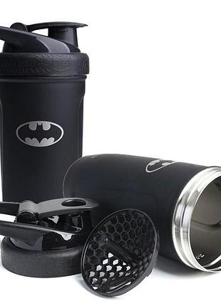 Шейкер спортивний smartshake reforce 900ml dc batman logo