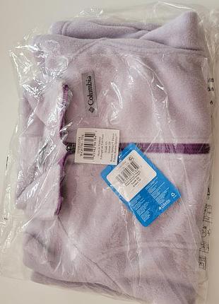 Кофта для дівчинки флісова дитяча xs, columbia 2