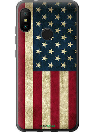 Чехол на xiaomi redmi 6 pro флаг сша "395u-1595-72104"