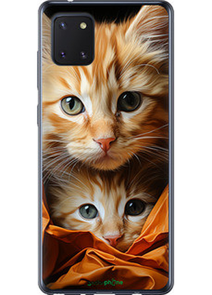 Чехол на samsung galaxy note 10 lite котики 2 "5664u-1872-72104"
