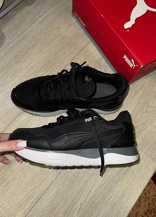 Кросівки жіночі puma чорні, розмір 38, довжина устілки 24 см