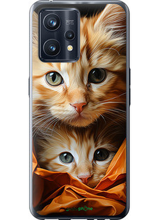 Чехол на realme 9 котики 2 "5664u-2866-72104"
