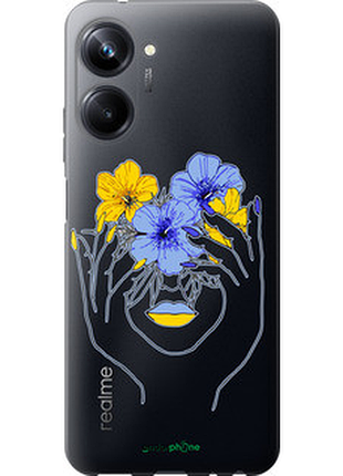 Чехол на realme 10 pro девушка v4 "5276u-2945-72104"