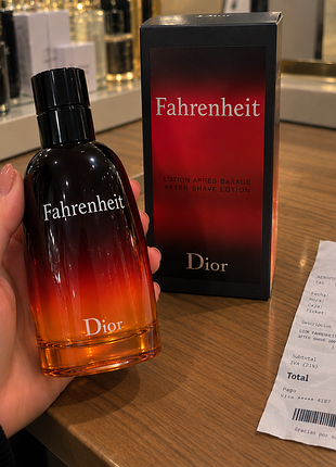 Туалетна чоловіча вода dior fahrenheit 100 ml
