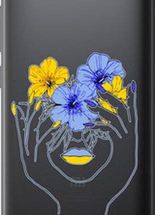 Чехол на xiaomi redmi go девушка v4 "5276u-1667-72104"