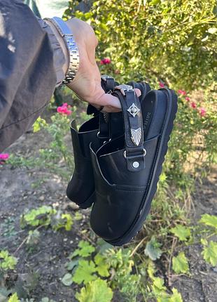 Мюлі жіночі miratone чорні 3