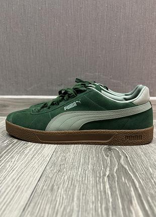 Кросівки чоловічі puma замшеві зелені