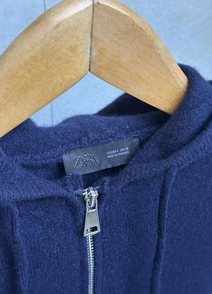 Вовняне зіп худі zara 5