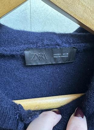Вовняне зіп худі zara 8