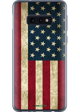 Чохол на samsung galaxy s10e прапор сша "395u-1646-72104"