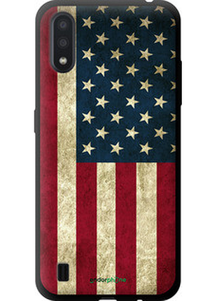 Чехол на samsung galaxy a01 a015f флаг сша "395b-1842-72104"