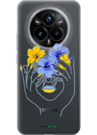 Чехол на realme 14 pro + девушка v4 "5276u-3968-72104"