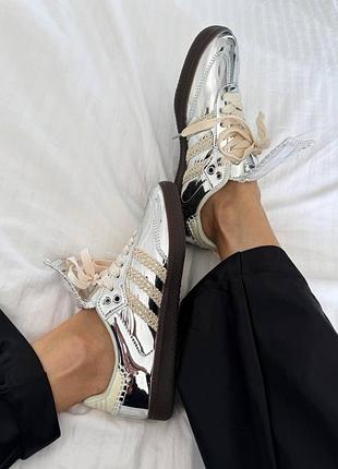 Кроссовки adidas samba x walles bonner
silver 6