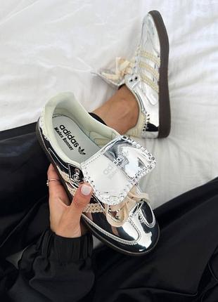 Кроссовки adidas samba x walles bonner
silver 5
