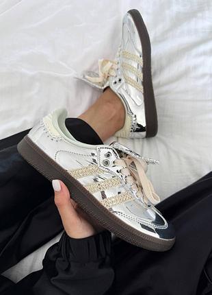 Кроссовки adidas samba x walles bonner
silver 7