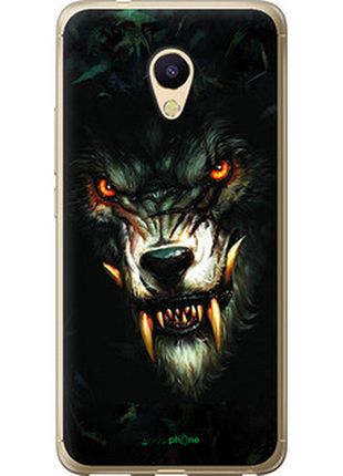 Чохол на meizu m5s диявольський вовк "833u-776-72104"