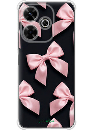 Чехол на xiaomi poco m6 4g coquette ribbons dark coquette "6767sp-3798-72104"