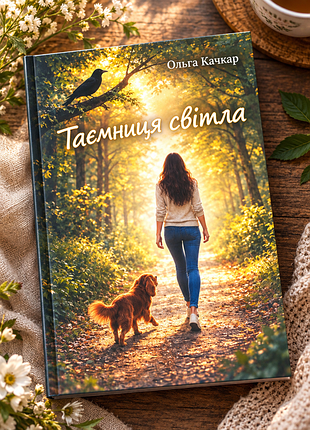 Нова книга  у жанрі фентезі "таємниця світла" від української авторки