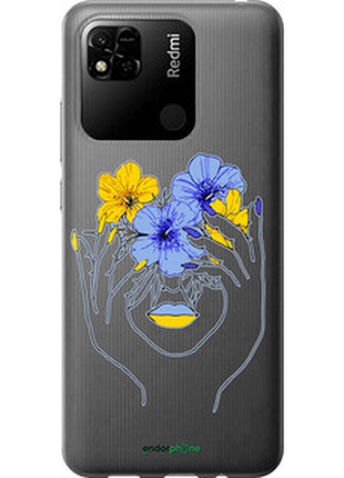 Чехол на xiaomi redmi 9c девушка v4 "5276u-2035-72104"